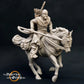 Product photo Tabletop 28mm The Printing Goes Ever On (TPGEO) 0: Ranger of the Woodland: Ranger from the Woodlands with sword, spear, and bow mounted