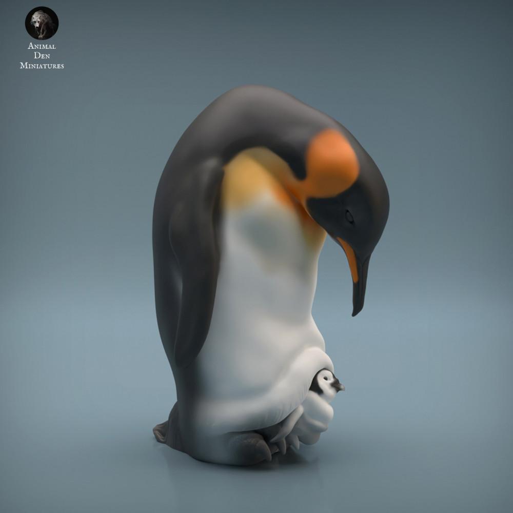 Produktfoto Tierfigur Animal Den Miniatures 0: Polar Tierfigur: Kaiserpinguin (22_04_01)