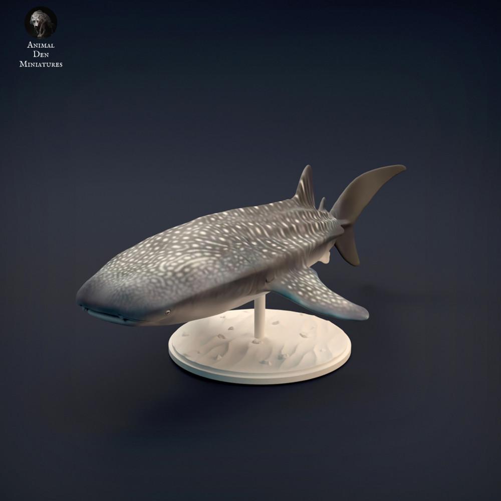 Product photo animal figure Animal Den Miniatures 1: Marine animal figure: Whale Shark (22_02_01)
