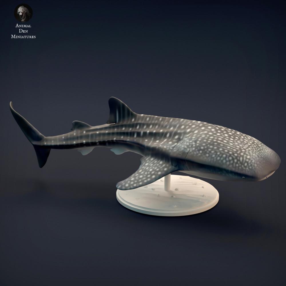 Product photo animal figure Animal Den Miniatures 3: Marine animal figure: Whale Shark (22_02_01)