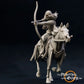 Produktfoto mittelalterliche historische Figur 75mm Scale The Printing Goes Ever On (TPGEO)  0: Mittelalterliche Ritter Figuren Reiter mit Bogen Krieger der Mark