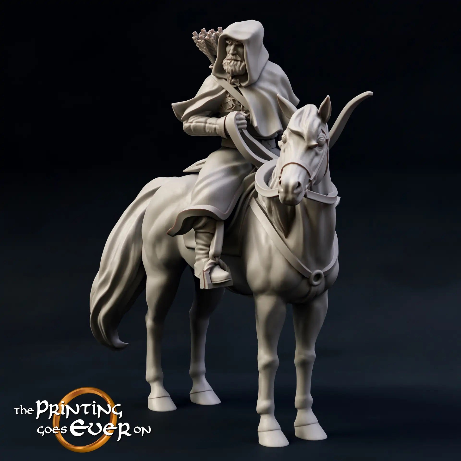 Product photo Tabletop 28mm The Printing Goes Ever On (TPGEO) 0: Riders of the Mark: Medieval knights and mounted horse lords