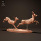 Product photo animal figure Animal Den Miniatures 1: Wild animal figure: deer - running (23_10_14)
