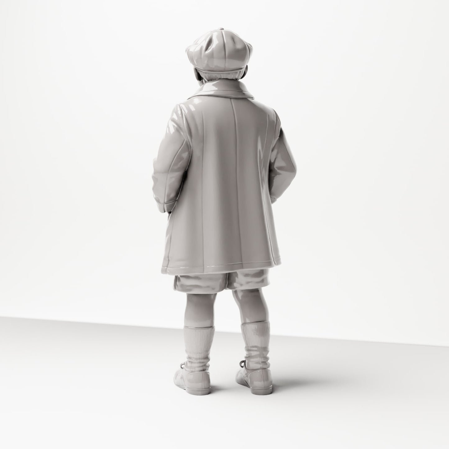 Diorama model building product photo 2: Historical diorama figure: Young attendant with cap and coat, late 1920s (sc10)
