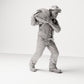 Diorama Modellbau Produktfoto 4: Historische Diorama Figur: Dockarbeiter mit Mehlsack auf der Schulter (sc13)