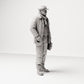 Diorama model-making product photo 4: Historical diorama figure: dock foreman with cargo list, 1920s-1930s (sc14)