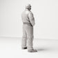 Diorama Modellbau Produktfoto 3: Historische Diorama Figur: Bootsmann mit Sprachrohr der 1920er-1930er Jahre (sc18)