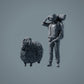 Farm Animal Figures: Sheep - Standing Sheep 3 (a026)