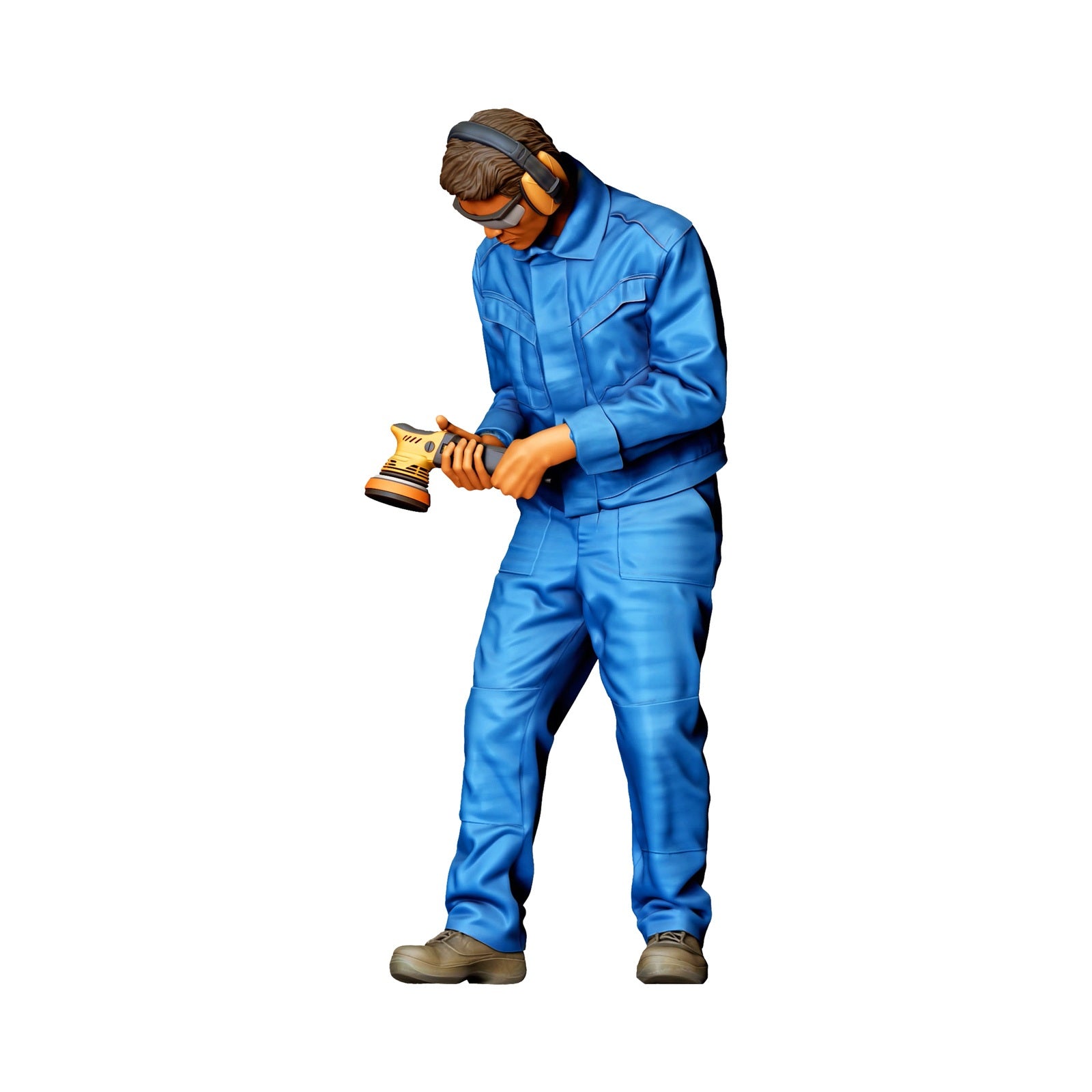 Diorama Figuren-Set: Karosserie- & Lackierwerkstatt (Nr. S110) - Einzelfigur 486