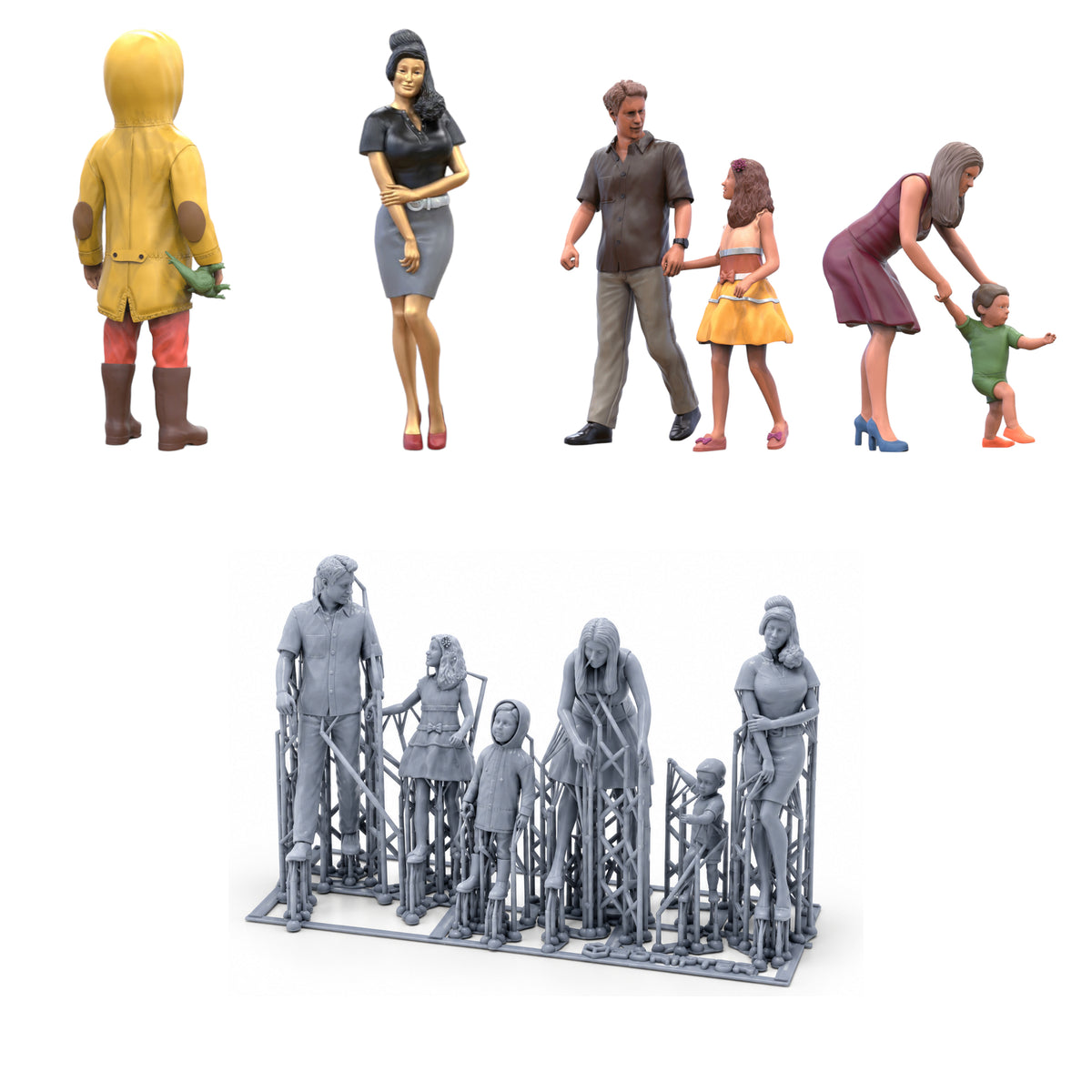 Product photo 0: Family Set: Father, Mother, Child