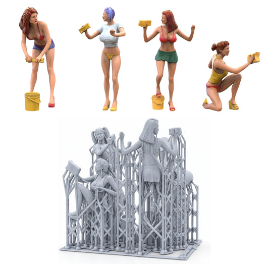 Product photo 0: Carwash Girls: Vehicle Wash Set
