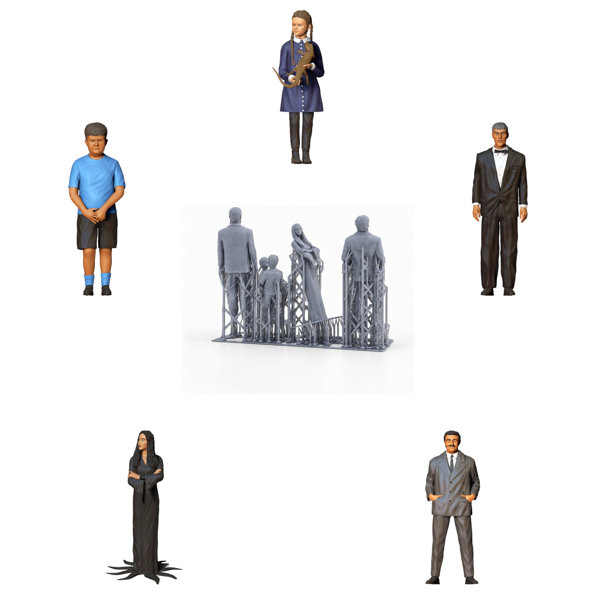 Product photo 0: Halloween Set: Horror Family