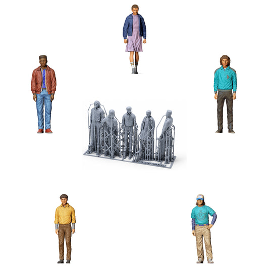 Diorama Model Building Product Photo 0: Talented Youth - Strange Kids Set