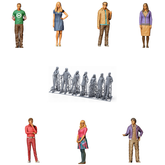 Diorama Model Building Product Photo 0: Scientist and Physicist - Nerd Apartment Set