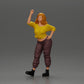 Diorama model-making product photo 0: Standing figure: woman with raised arm and hand on hip (a157)