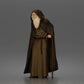 Diorama model-making product photo 0: Standing figure: bearded wanderer with hooded cloak, robes & staff (a189)
