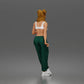 Diorama model-making product photo 2: Standing figure: woman in a strapless swimsuit (a198)
