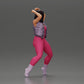 Diorama model making product photo 4: Standing figure: woman in a jumpsuit with raised arms (a155)