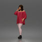 Diorama model-making product photo 4: Standing figure: waving woman with an off-the-shoulder top & platform shoes (a199)