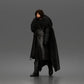 Diorama model-making product photo 4: Walking figure: warrior in heavy armor with a floor-length fur cloak (a207)