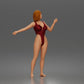 Diorama model-making product photo 5: Standing female figure in a one-piece bodysuit with outstretched arms (a206)