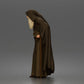 Diorama modelmaking product photo 5: Standing figure: Bearded wanderer with hooded cloak, robe & staff (a189)