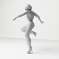 Diorama model-making product photo 7: Diorama figure: Walking person with short jacket & tall boots (a159)