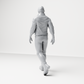 Diorama model-making product photo 7: Walking figure: Bearded man with cap, jacket & boots (a188)