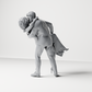 Diorama model-making product photo 7: Diorama figure: Kissing dancing couple in a backbend, man in a suit & woman in a long dress (a193)