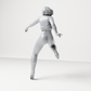 Diorama model-making product photo 8: Diorama figure: Walking person with short jacket & tall boots (a159)