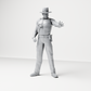 Diorama Modellbau Produktfoto 7: Stehende Figur: Sheriff mit Westernhut, Stiefeln & Ausrüstungsgürtel (a205)