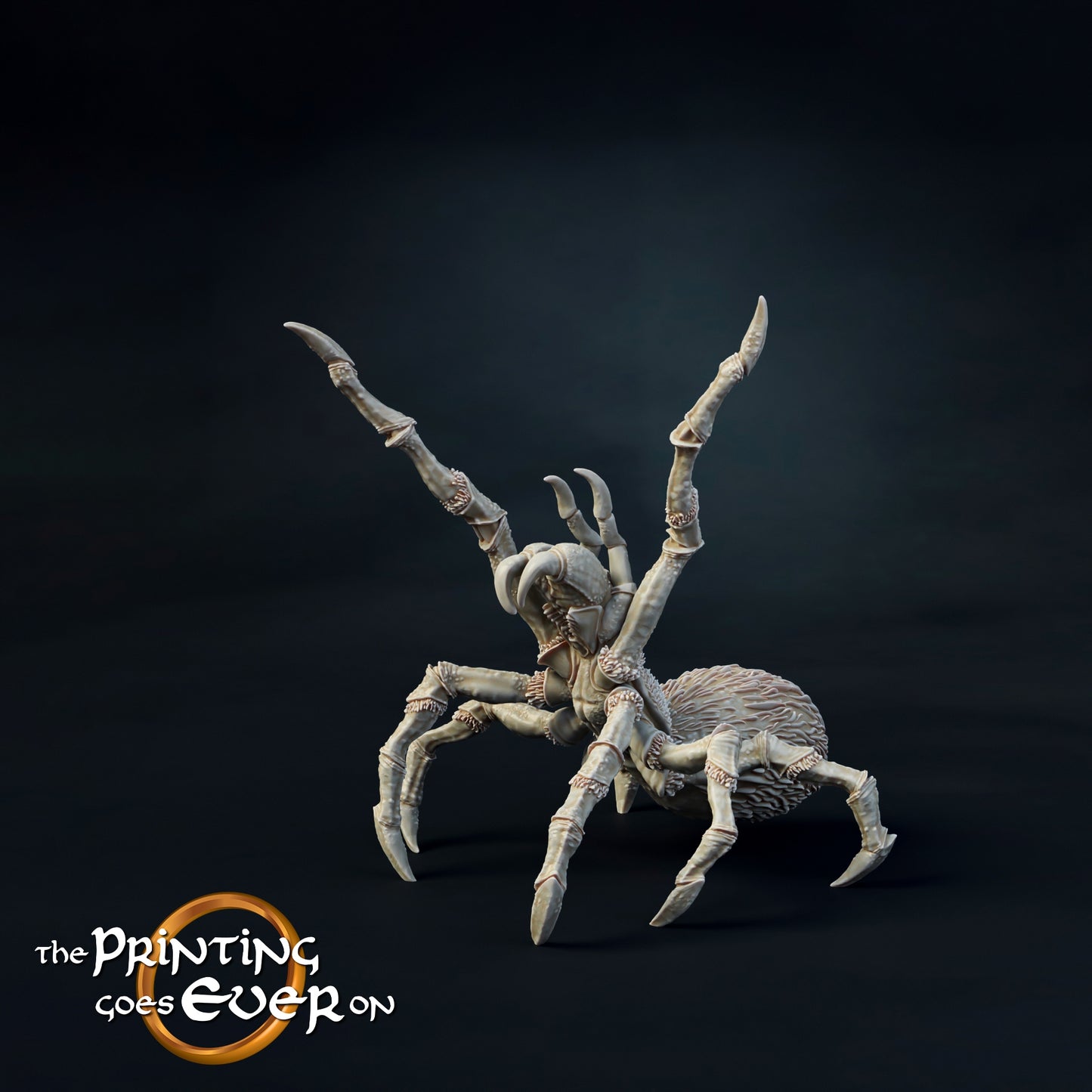 Product photo Tabletop 28mm The Printing Goes Ever On (TPGEO) 0: Spider Monster: Cave Spider Creatures