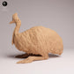 Product photo Tabletop 28mm Lord of the Print (LotP) 0: Jungle animal figure: Southern cassowary - lying down (26_05_08)