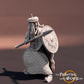 Product photo Tabletop 28mm The Printing Goes Ever On (TPGEO) 0: Southern Warriors: Oriental fighters with bow, spear, and sword - Nomadic people from the desert
