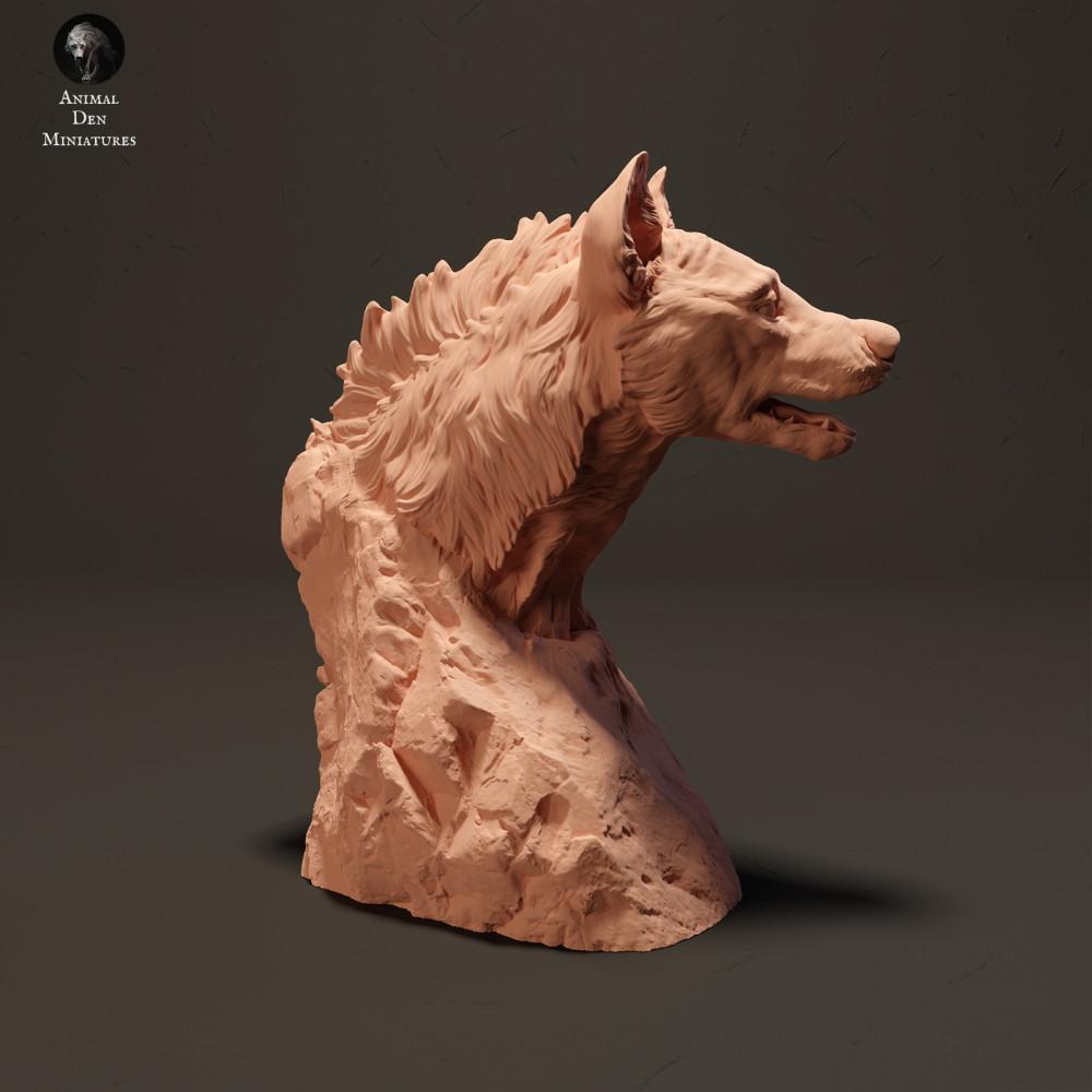 Produktfoto Tierfigur Animal Den Miniatures 0: Wildtier Tierfigur: Tüpfelhyäne - Büste (23_08_14)