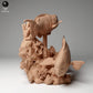 Product photo animal figure Animal Den Miniatures 0: Marine animal figure: Steephead Parrotfish (24_05_01)