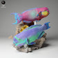 Product photo animal figure Animal Den Miniatures 2: Marine animal figure: Steephead Parrotfish (24_05_01)