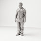 Stehende Figur: Mann mit ärmellosem Oberteil & Hose (Ref. Nr. 479) - vollständige Studioansicht 2