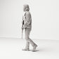 Stehende Figur: Mann mit Gewehr & Holster (Ref. Nr. 491) - vollständige Studioansicht 3