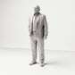 Standing figure: businessman in suit (Ref. No. 508) - full studio view 2