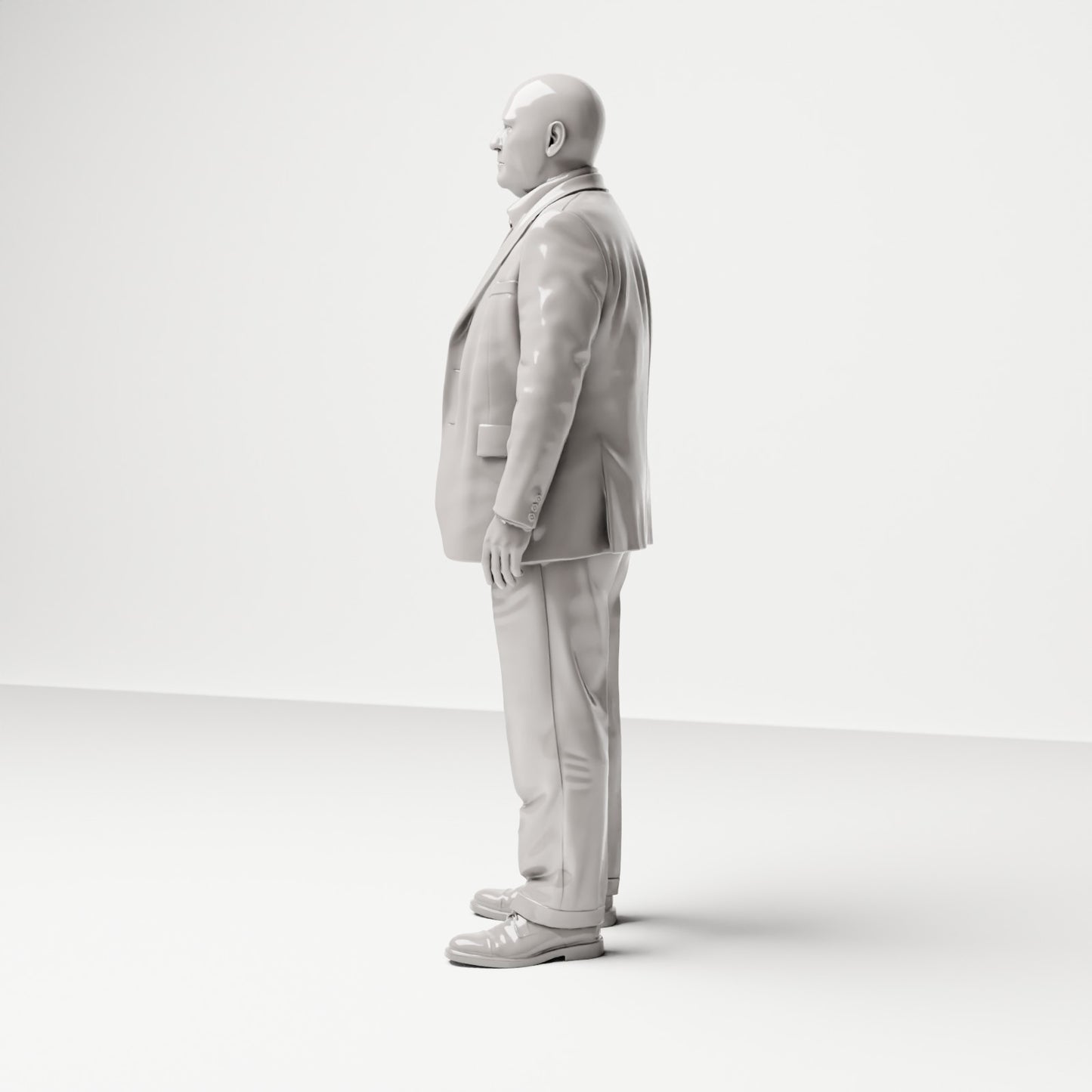 Standing figure: businessman in a suit (Ref. No. 508) - complete studio view 3