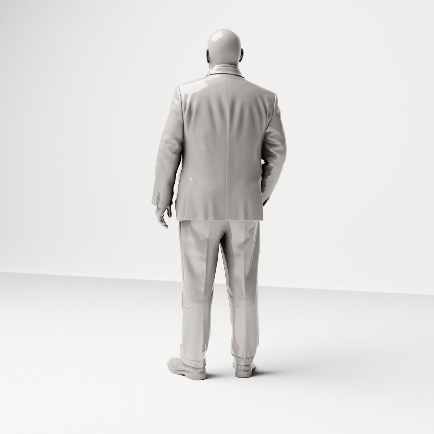 Standing figure: businessman in a suit (Ref. No. 508) - full studio view 4