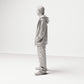 Stehende Figur: Mann mit Kapuzenjacke & T-Shirt (Ref. Nr. 510) - vollständige Studioansicht 3