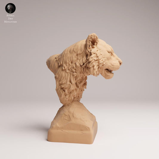 Product photo 0: Wildlife animal figure: Sumatra Tiger - Bust (25_03_08)