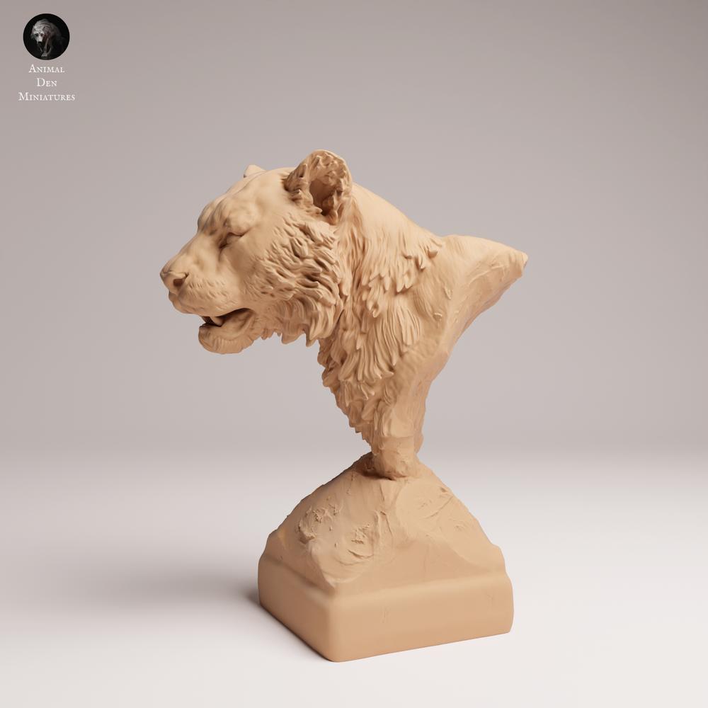 Product photo 1: Wildlife animal figure: Sumatra Tiger - Bust (25_03_08)