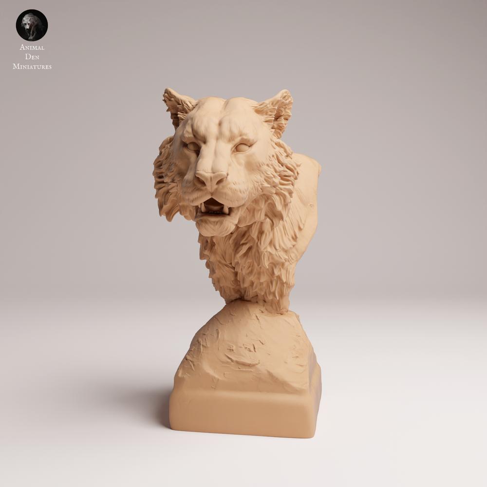 Product photo 2: Wildlife animal figure: Sumatra Tiger - Bust (25_03_08)
