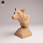 Product photo Tabletop 28mm Lord of the Print (LotP) 2: Wildlife animal figure: Thylacine (Tasmanian Tiger) - Bust (26_04_08)