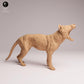 Product photo Tabletop 28mm Lord of the Print (LotP) 0: Wildlife animal figure: Thylacine (Tasmanian Tiger) - yawning (26_04_09)