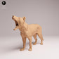 Product photo Tabletop 28mm Lord of the Print (LotP) 1: Wildlife animal figure: Thylacine (Tasmanian Tiger) - yawning (26_04_09)