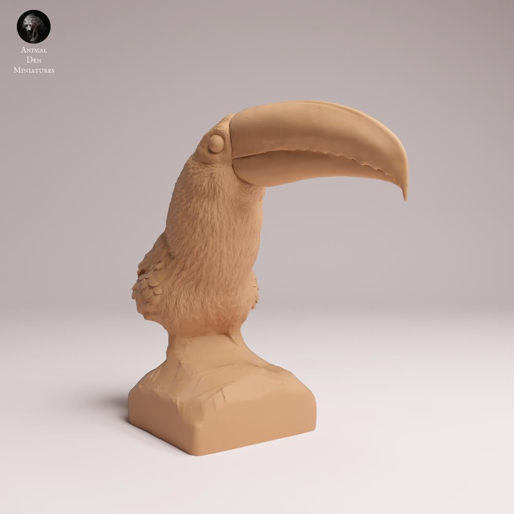 Product photo Tabletop 28mm Lord of the Print (LotP) 2: Bird Animal Figure: Toko-Toucan - Bust